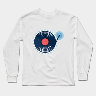 Retro Vinyl DJ Long Sleeve T-Shirt